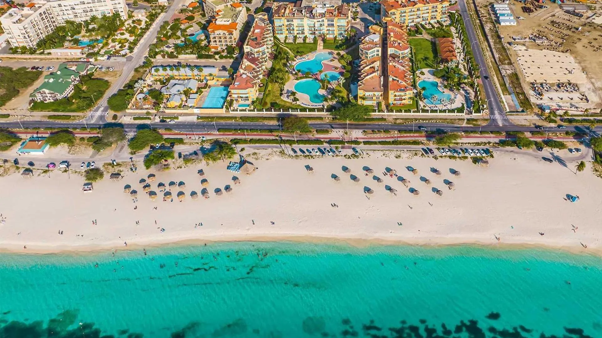 Beachfront - Amber Penthouse 2Br Condo - P512 شاطئ بالم أروبا